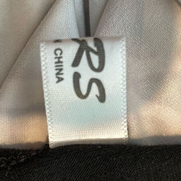 OURS‎ Sleeveless Tank Scoop Neck Maxi Dress Floral Black Gray Red Size XL - Picture 7 of 7